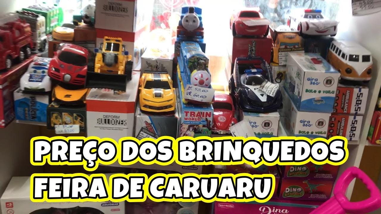 PESQUISEI PREÇO DOS BRINQUEDOS FEIRA DE CARUARU OUTUBRO 2025 VEJA AQUI ...
