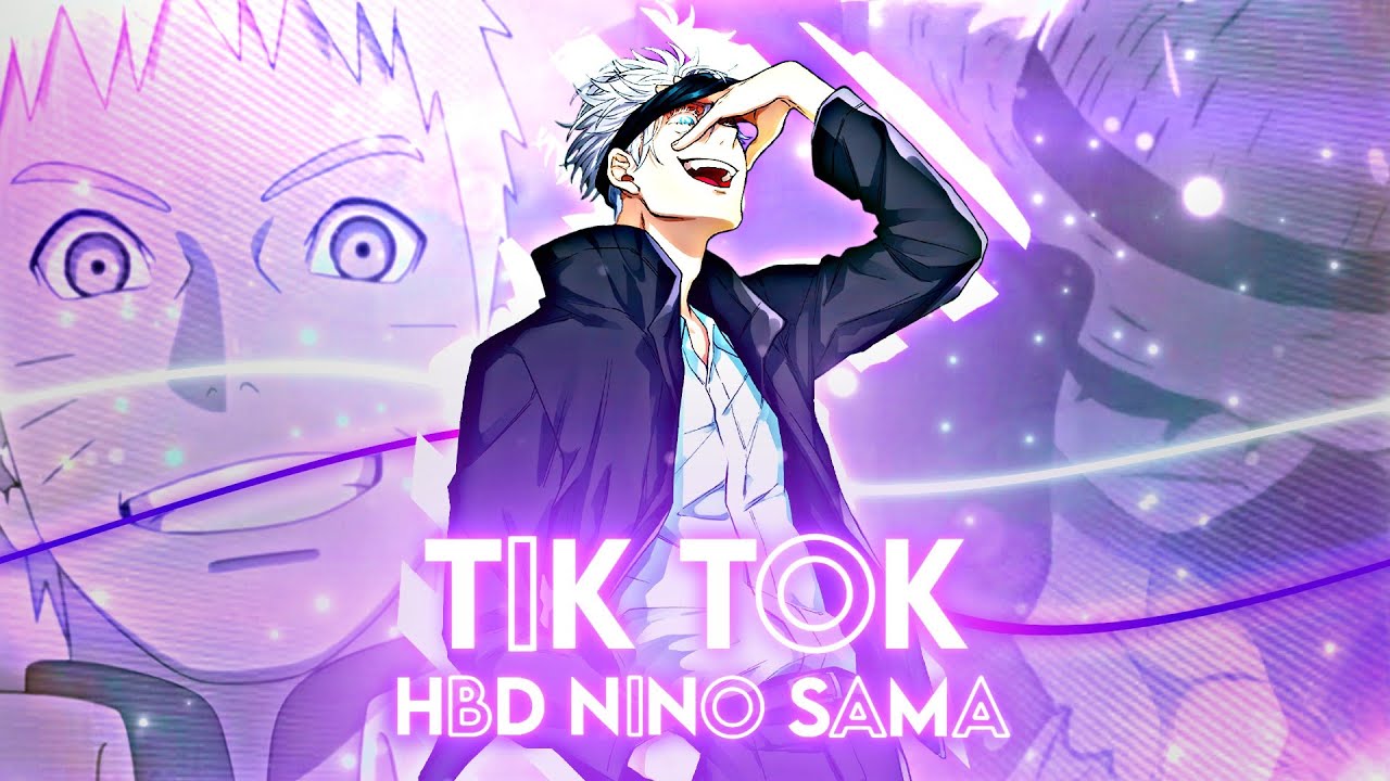 Tik Tok  - Mixed Anime Badass - [AMV/EDIT] - Alight Motion HBD edit !