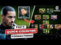 Efootball 2024 the best formation and tactics  quick counter