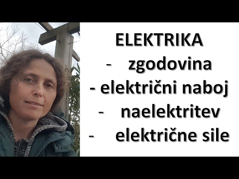 Video: Kaj Je Statična Elektrika