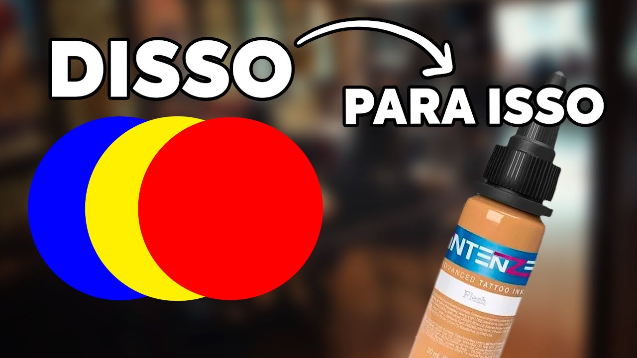 APRENDA COMO FAZER TONS DE PELE COM APENAS CORES PRIMÁRIAS - YouTube