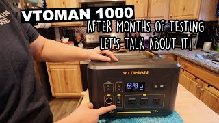 VTOMAN 1000 Power Station Review | After Months Of Testing Is This Good For Van Life?