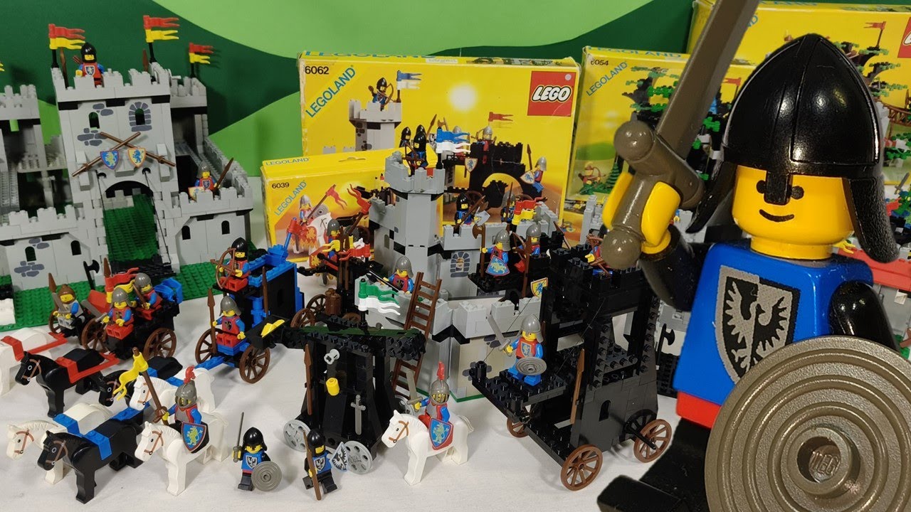 LEGO® Kutschen und Burgbelagerung von 1984-1988
