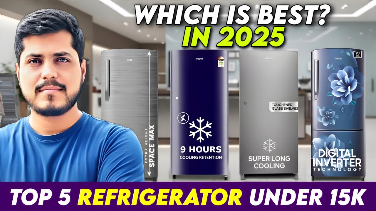 Top 5 Best Refrigerator In India 2025 | Best Fridge Under 15000 | Best Single Door Refrigerator 2025