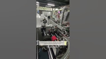 Línea de producción de asas de bolsas de papel(paper bag handle production line)