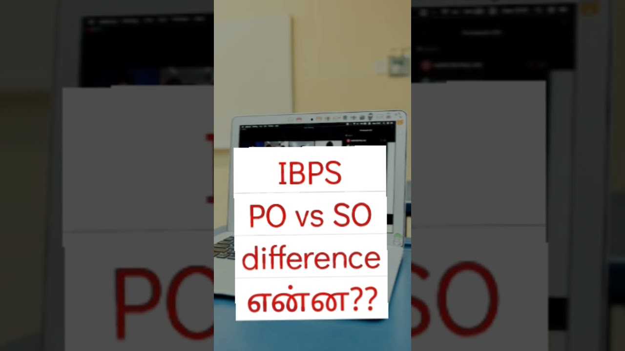 IBPS PO vs SO???