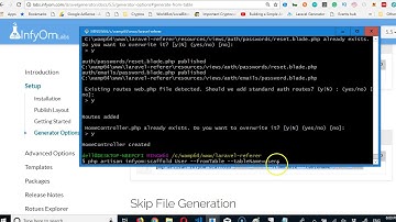 Laravel referrer   14   generate site files