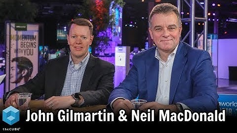 John Gilmartin, VMware & Neil MacDonald, HPE | VMworld 2018