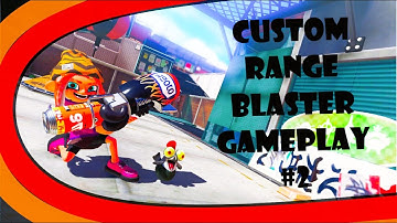 Custom Range Blaster Gameplay #2 - Splatoon 3 | Anarchy Battle (CB)