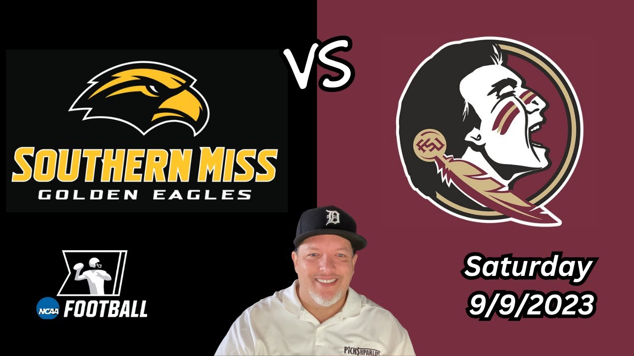 Southern Miss Florida State Saturday 9/9/23 NCAAF Picks and