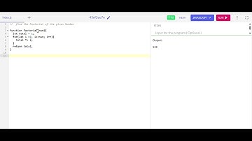How to Find Factorial of a Number in JavaScript (Quick Demo)