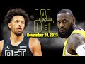 Los Angeles Lakers vs Detroit Pistons Full Game Highlights -November 29, 2023 | 2023-24 NBA Season