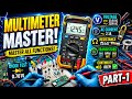 🥇 You Must Know This Before Using a Multimeter | AC/DC Voltage + Resistance (part-1)