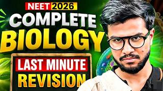 Complete NEET 2026 Biology Revision | Last Minute Tips to Score High! by Subash Sir