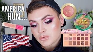 FULL FACE USING PRODUCTS I BOUGHT IN AMERICA | makeupbyjaack