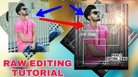 RAW EDITING TUTORIAL 2018 || PICSART AND TOOLWIZ ||