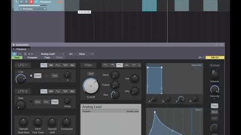 Studio One 3 / 4 - Automation Setup & Vector Point Control Within Events (Clips)