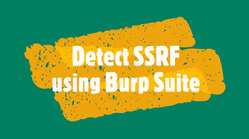 Detect SSRF using Burp suite