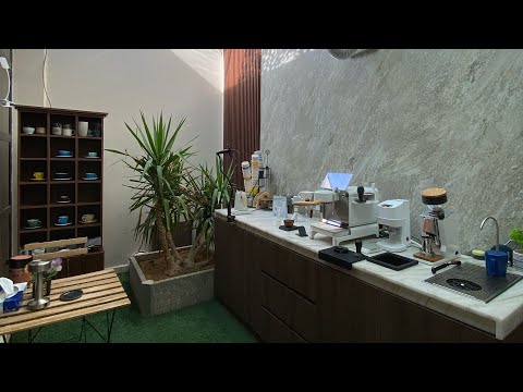 تصميم ركن قهوة مثالي المقاسات والتصميم
