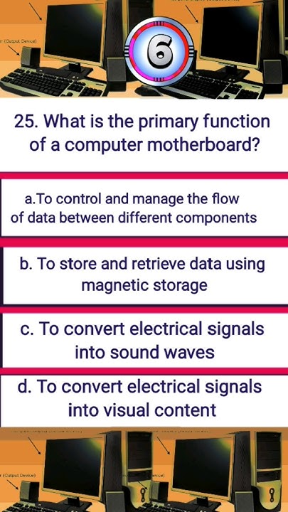 what-is-primary-function-of-computer-motherboard-youtube