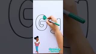 Learn about the letter G with Gracie&#39;s Corner #shorts