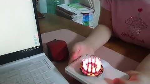 halocode maker- birthday cake