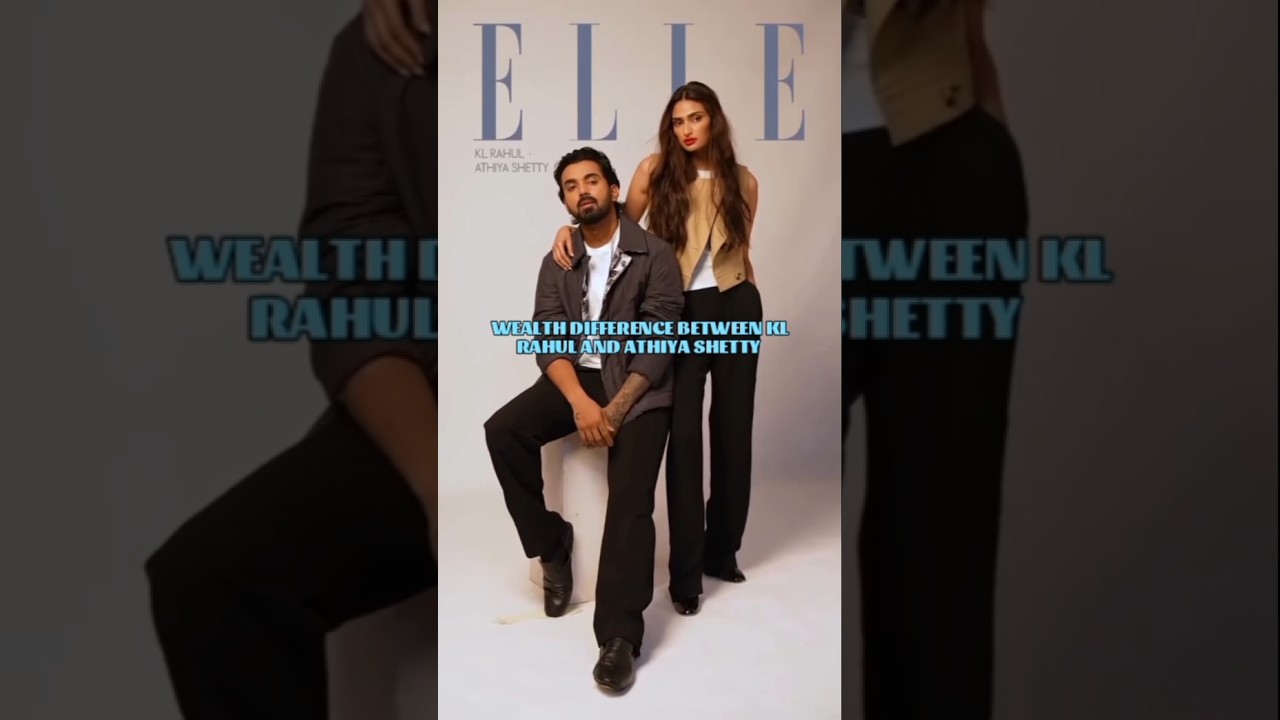 Athiya Shetty and KL Rahul net worth difference 