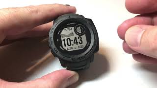 Garmin Instinct Solar | Data Recording Format