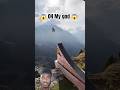 Not The Average BASE Jump ☠️😱..#shorts #trend #viral #explore #jumping #challenge #bts @MrBeast