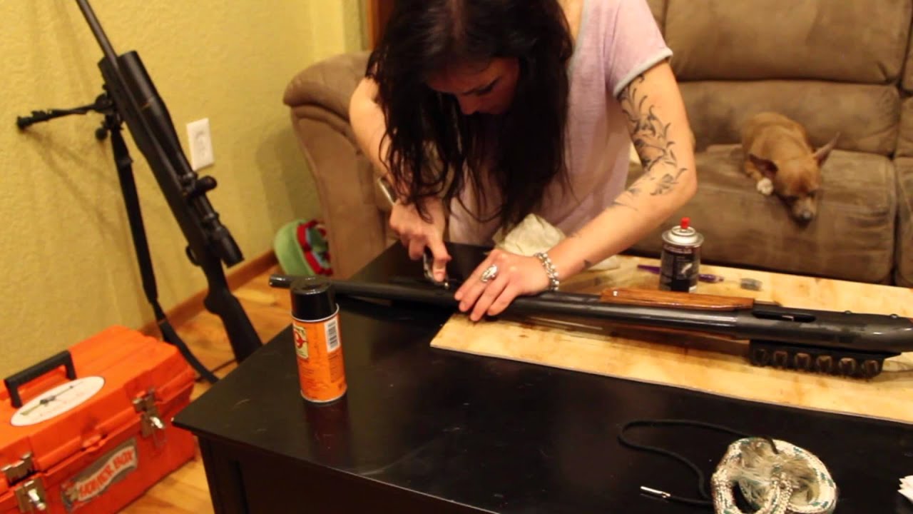 How to clean a Shotgun ! - YouTube