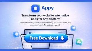 Appy ai powered mobile app builder saas platform source code free download | Appy Mobile App Script screenshot 2