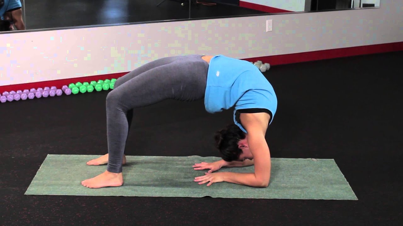 How to Do a Bridge on Your Forearm : Yoga, Backbends & Bodywork - YouTube