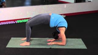 How to Do a Bridge on Your Forearm : Yoga, Backbends &amp; Bodywork