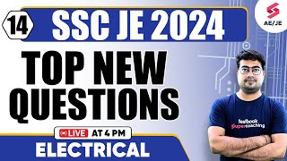SSC JE | RRB JE 2024 Electrical | Top New Questions | RRB JE 2024 | Electrical by Mohit Sir