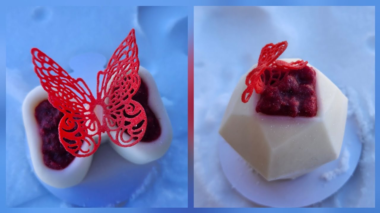 #رمضان #تحلية الباناكوتا Panna cotta لشهر رمضان فكرة مشروع. مع طريقة صنع les tuiles dentelles