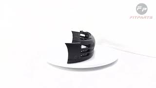 Front Bumper Cover For 2000-2002 Mitsubishi Eclipse 6400B278 MI1000268