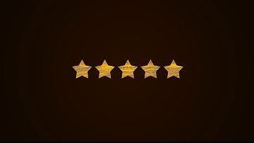 Five Star Rating Filling Animation Background - Free For Commercial Use