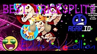 BEST AGAR.IO CHASES AND EATS! 30k Tricksplit!