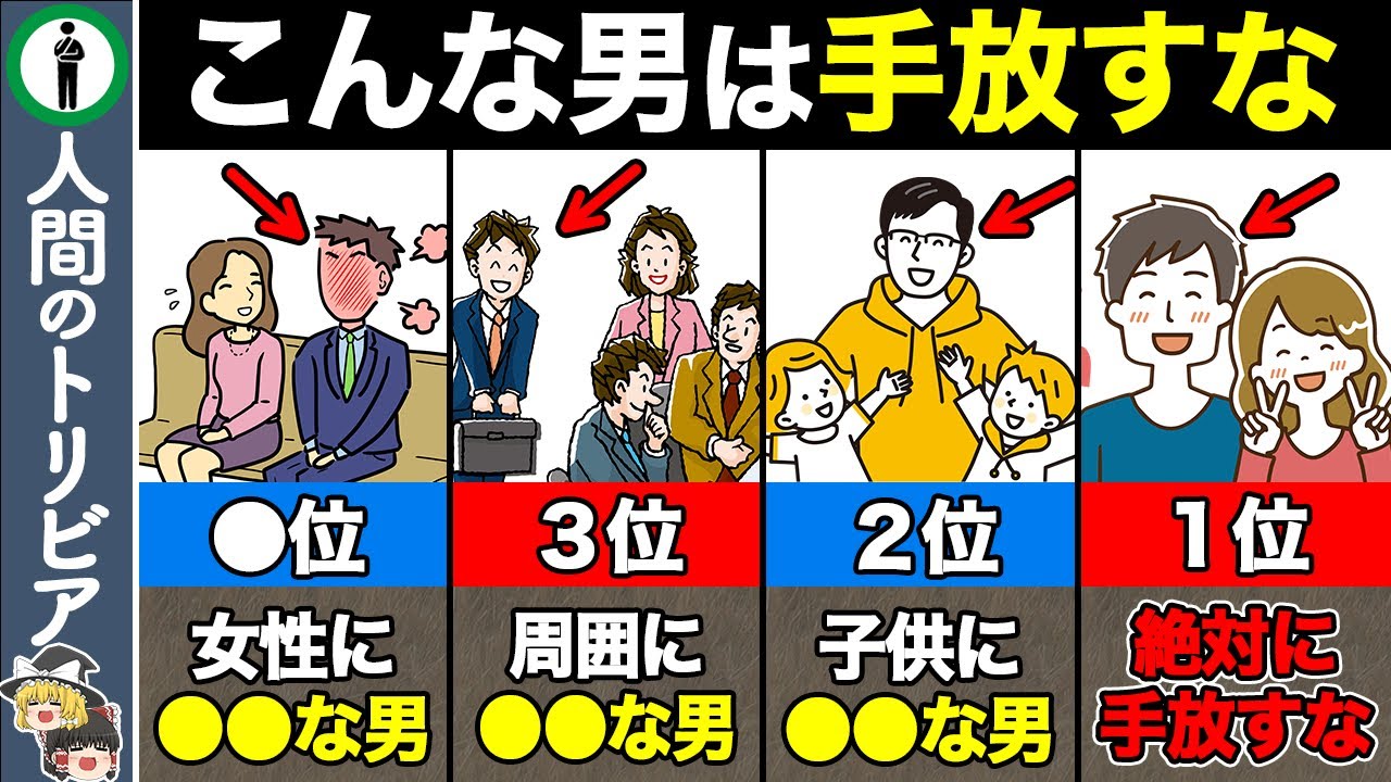 【TOP10】手放したら一生後悔する！本当に付き合うべき男性