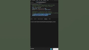 Python List Comprehension Explained in 30s | Part 2 🔥 #shorts  #coding #python #pythonforbeginners
