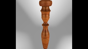 Learn how to create a wooden banister in ArtCAM Insignia 2015