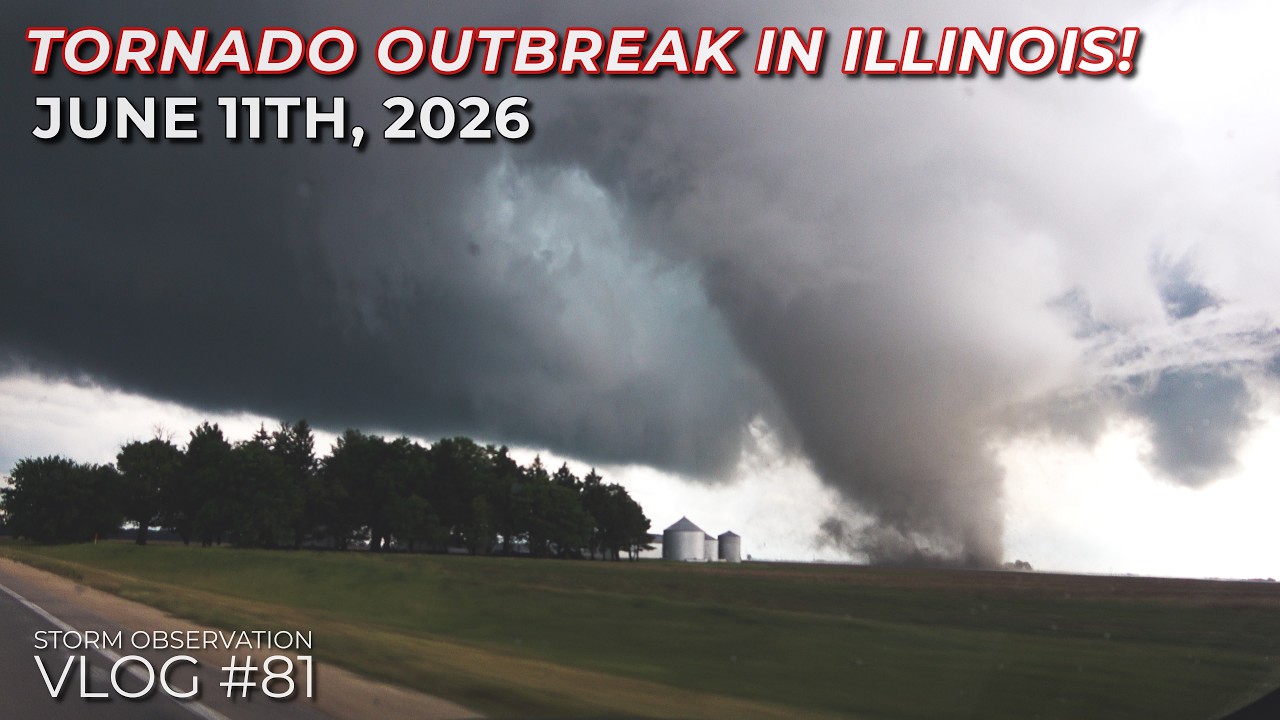 The Entire June 11th, 2026 Tornado Outbreak in Illinois | NEW Storm Observation VLOG!