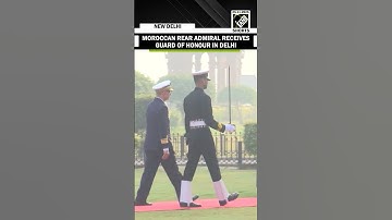 Rear Admiral Mohamed Tahin welcomed by Navy Chief Dinesh K Tripathi with Guard of Honour