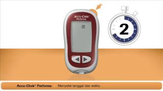 Accu Chek Performa Setting Awal Alat