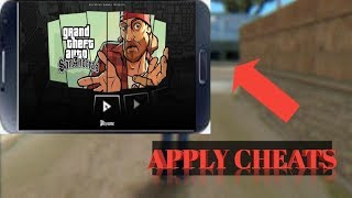 APPLY CHEATS IN GTA SAN ANDREAS !! screenshot 5