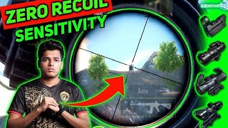 How To Get ZERO RECOIL at Any Sensitivity 3.2| Zero Recoil Sensitivity | BGMI/PUBG Mobile