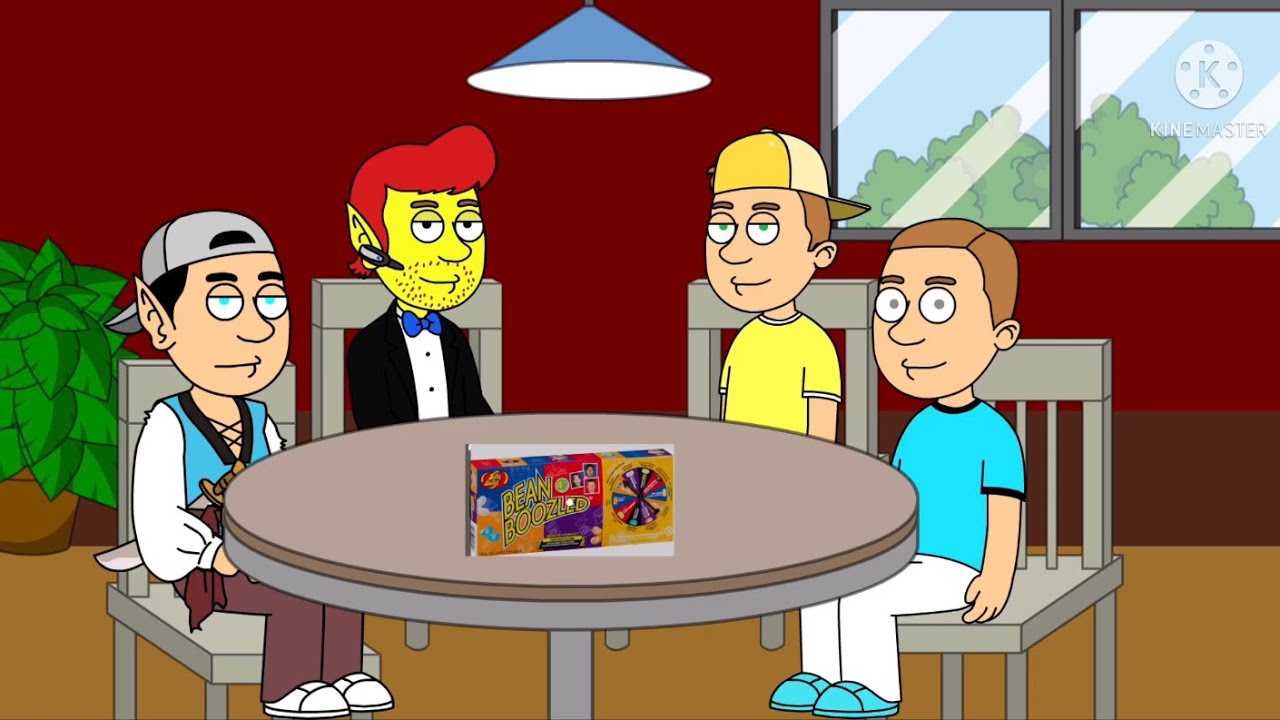 Fruit p man9 does the bean boozled challenge with his friends 2
