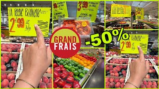 🔥GRAND FRAIS PROMO -50% #grandfrais #promo #bonplan #promotion 