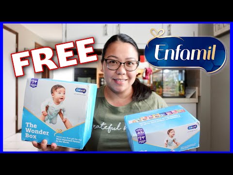 Free Enfamil Formula Samples | The Wonder Box |  Unboxing and How I Get It | Free Baby Stuff