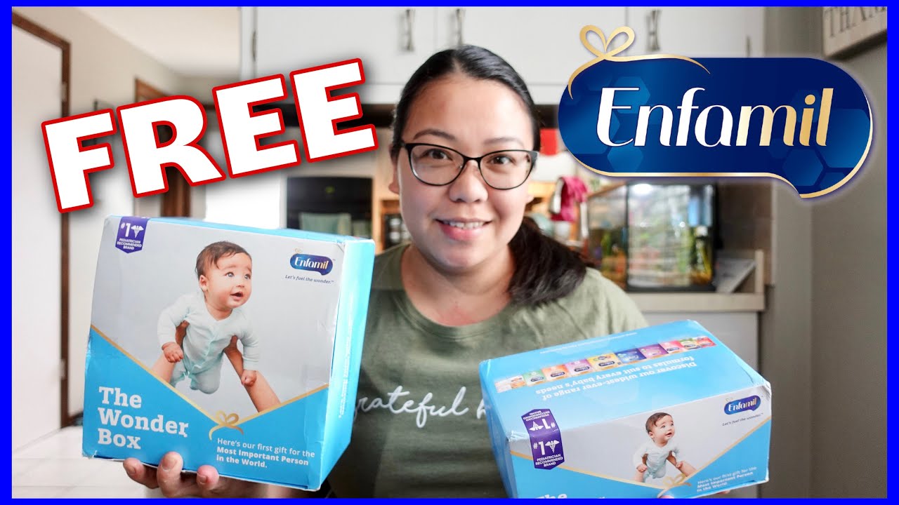 Free Enfamil Formula Samples, The Wonder Box, Unboxing and How I Get It